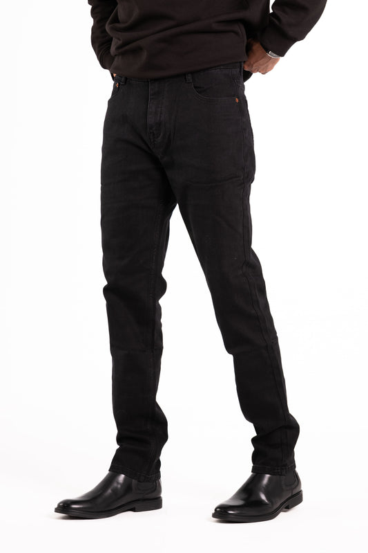 Straight Fit Jeans – Black
