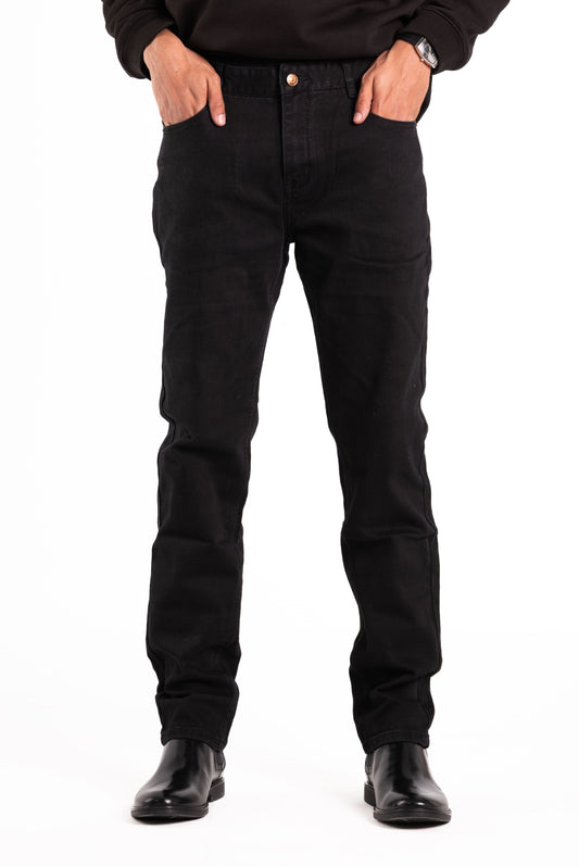 Straight Fit Jeans – Black