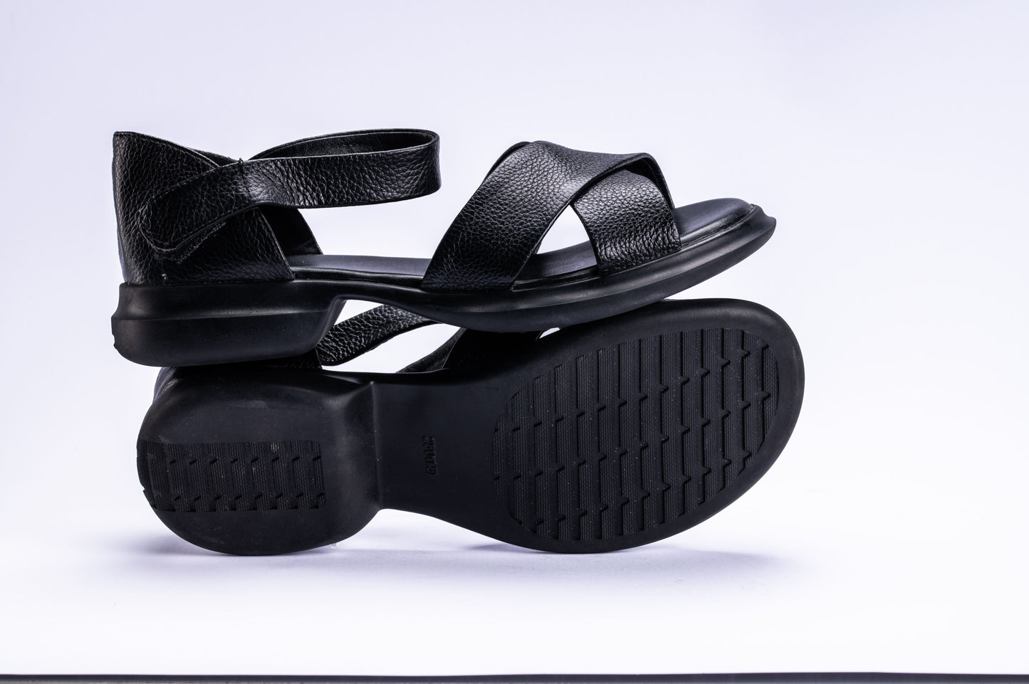 Daisy - Black Sandals