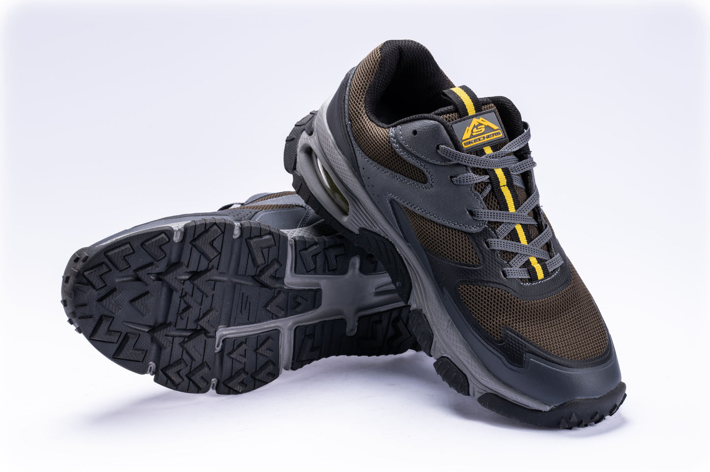 Go Walk Max – Dark Gray / Brown