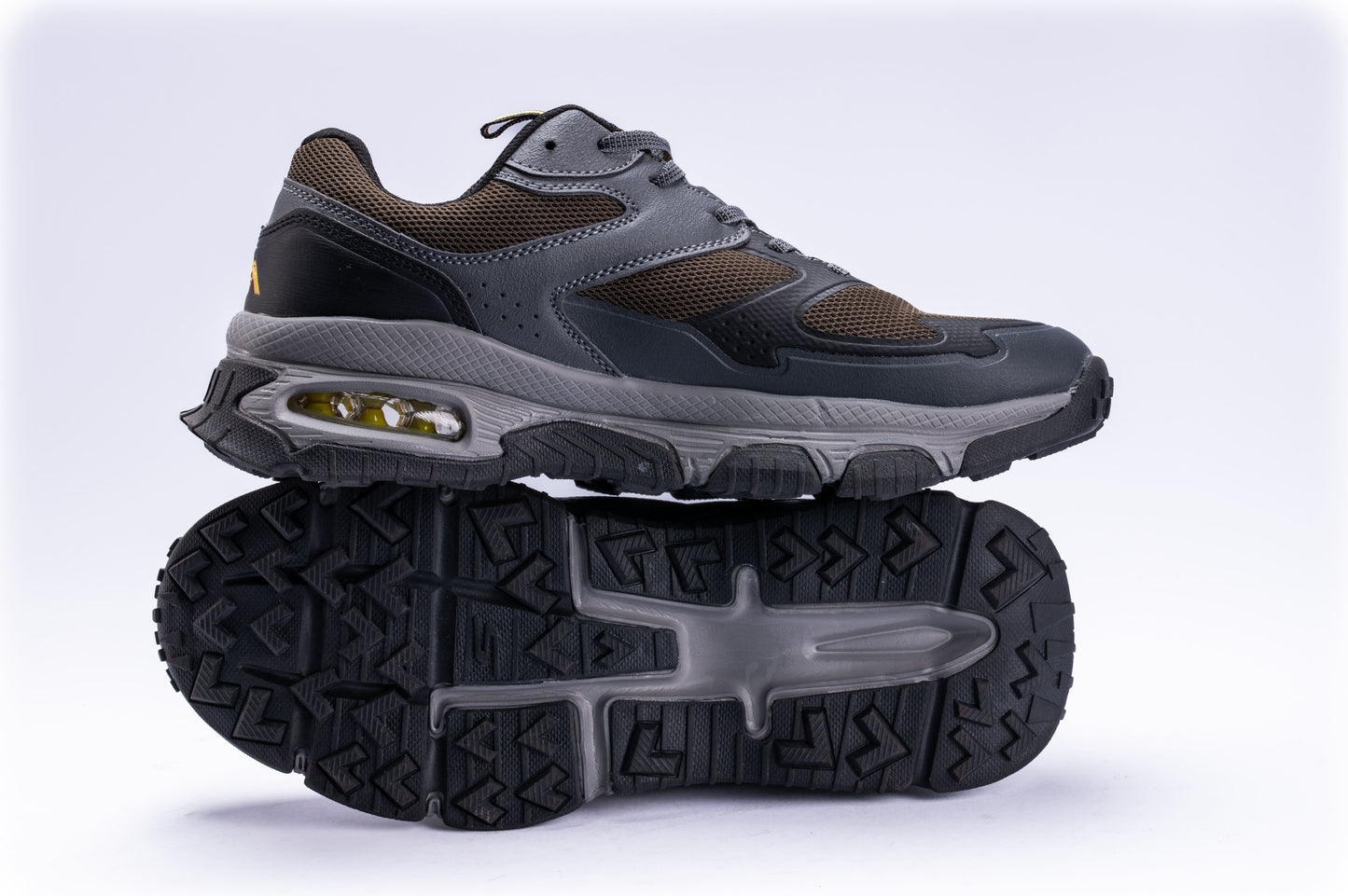 Go Walk Max – Dark Gray / Brown