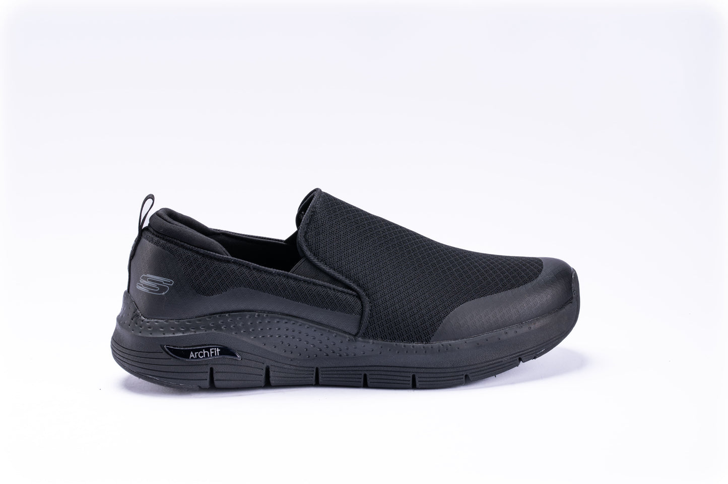 Go Walk Arch Fit 2.0 – Black (Slip-On)