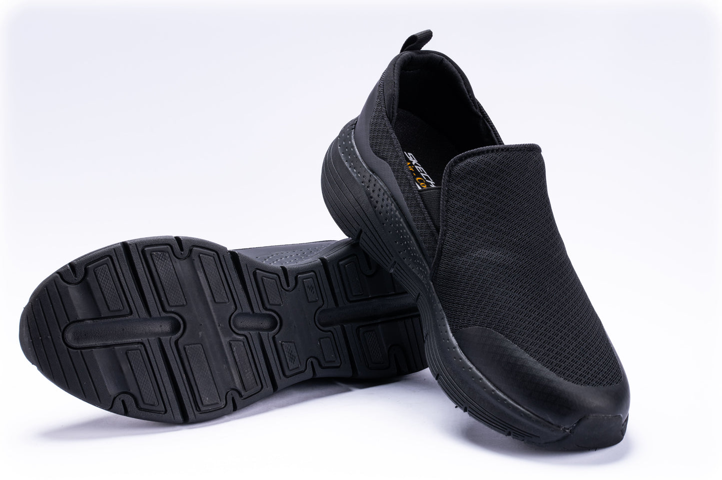 Go Walk Arch Fit 2.0 – Black (Slip-On)