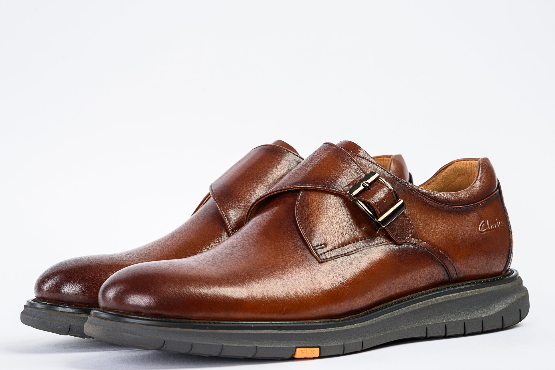 Brux | Brown Leather Monk Strap Leather Shoes from Dr. M Dr. M Brux | Brown Leather Monk Strap Leather Shoes from Dr. M Dr. M