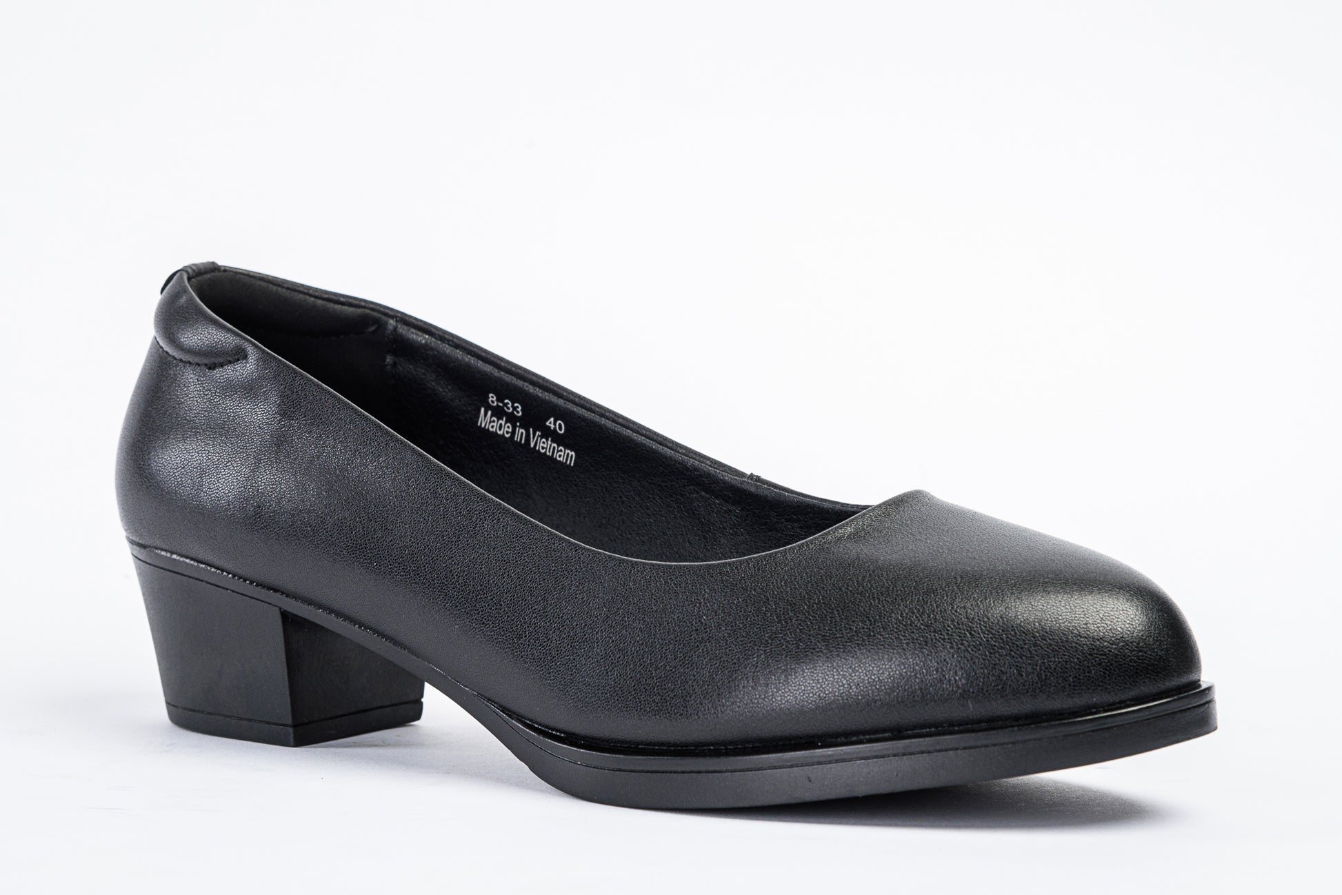 Lune – Black Low Heel Pumps for Women Lune – Black Low Heel Pumps for Women
